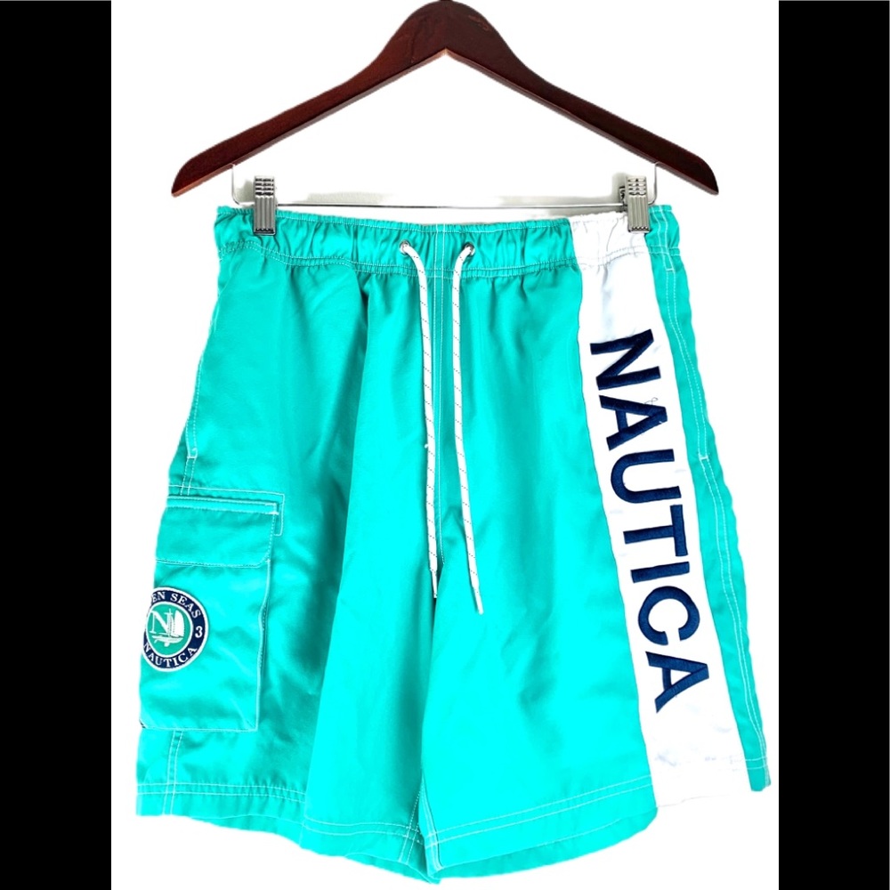 ❌ Sold Vintage Nautica Swim Shorts M